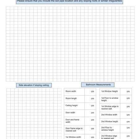 Customer Home Measure Sheet