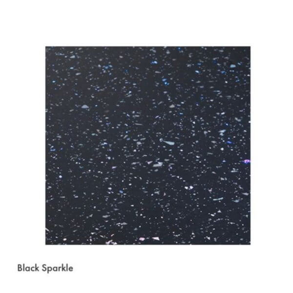 Black Sparkle Laminate Worktop