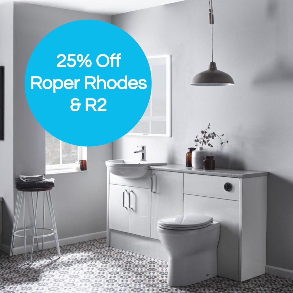 Total Bathrooms Winter Sale 25% Off Roper Rhodes and R2