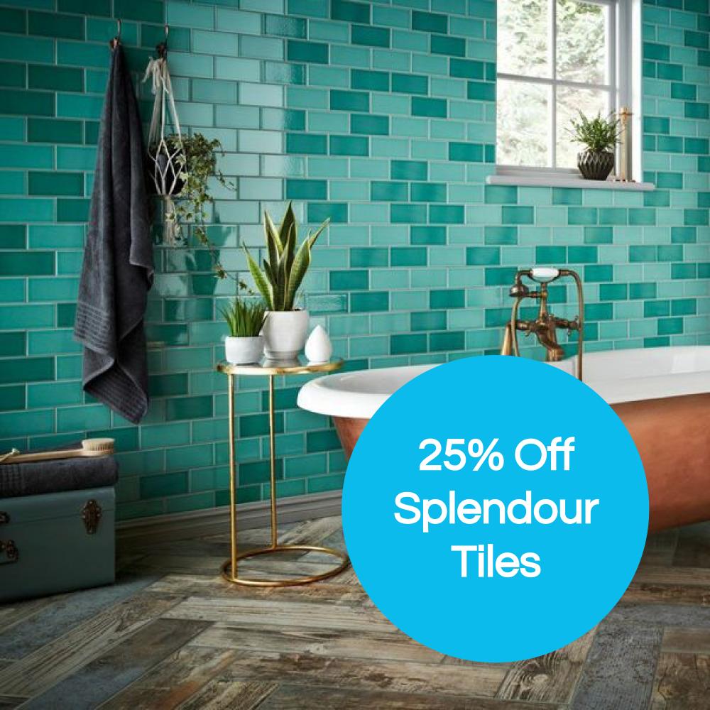Total Bathrooms Winter Sale 25% Off Splendour Tiles