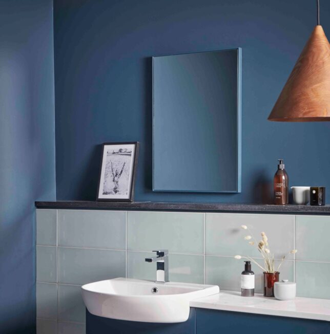 Blue Bathroom