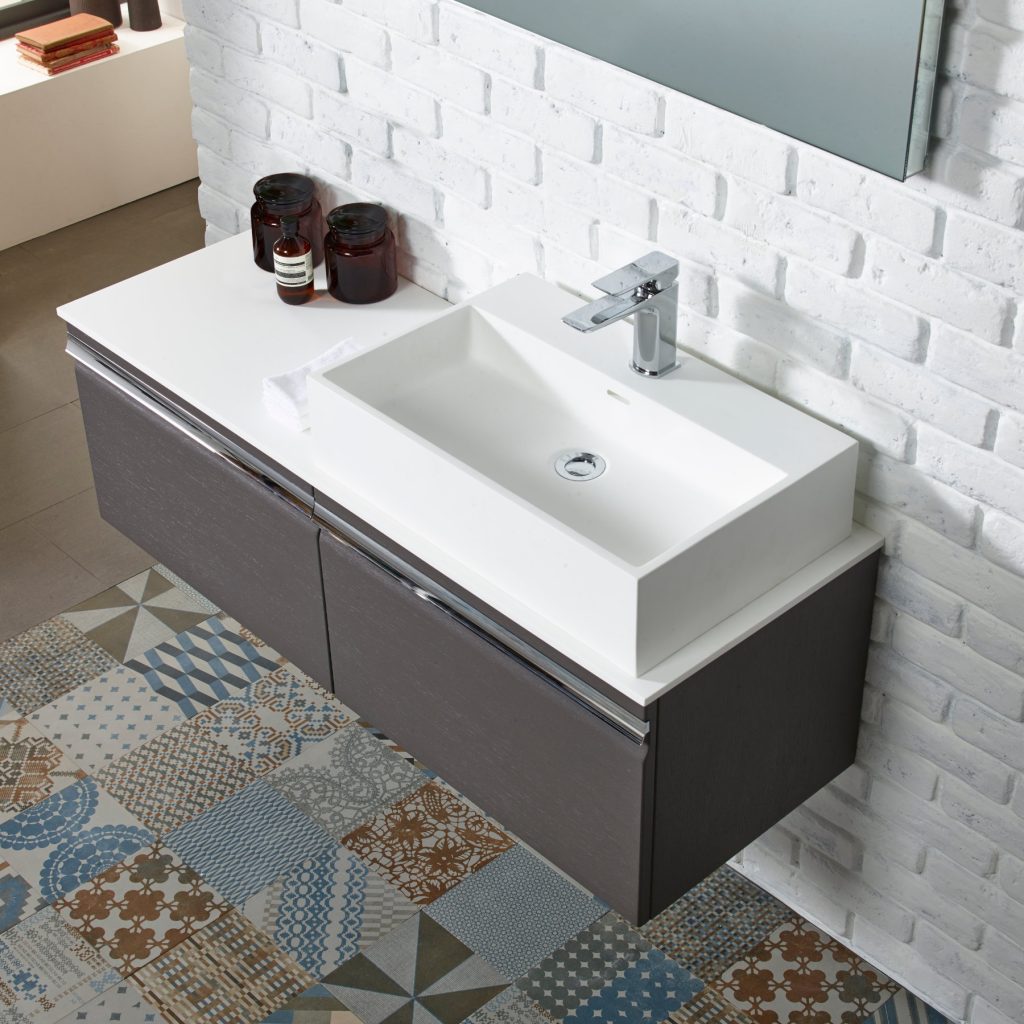 Block Vessel Basin Lifestyle | Total Bathrooms, Bath
