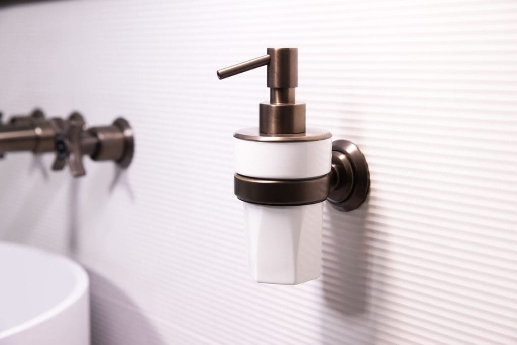 Swadling Brassware Illustrious 9910000Ooxab Wall Mounted Soap Dispenser 1920X1280 1 | Total Bathrooms, Bath