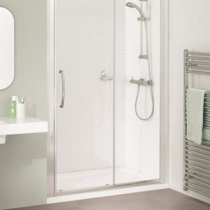 Framed slider door 002 PDF © Lakes Showering