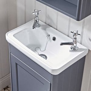 Halcyon Cloakroom Double Tap Hole Basin a323bd46d757dfeb3d8d91ae95b58c0f