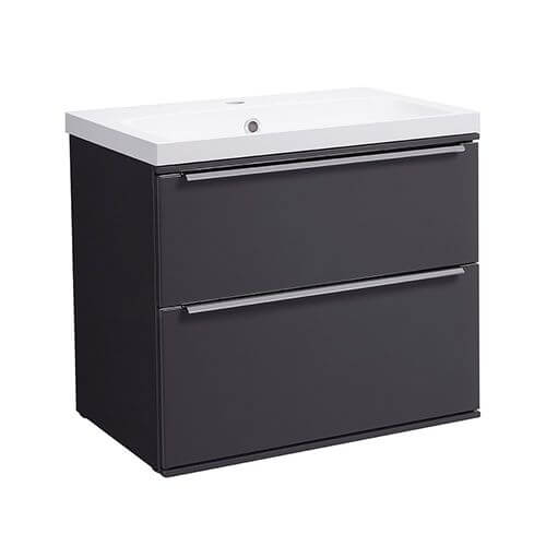 Scheme 800 Wall Mounted Basin Double Drawer Unit