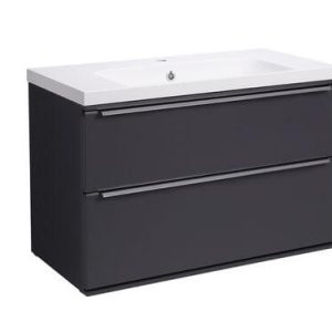 Scheme 800 Wall Mounted Basin Double Drawer Unit