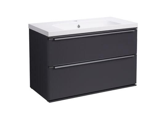 Scheme 800 Wall Mounted Basin Double Drawer Unit