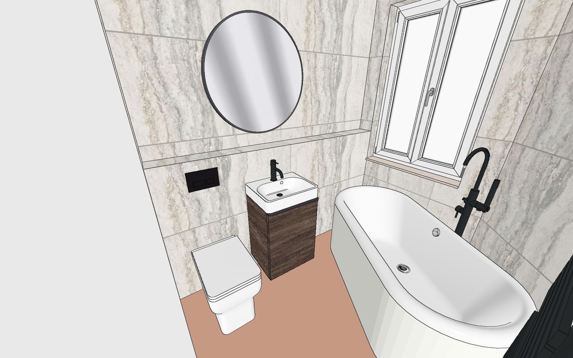 Baker Ba1 6Qz Bathroom V2 Basin View | Total Bathrooms, Bath