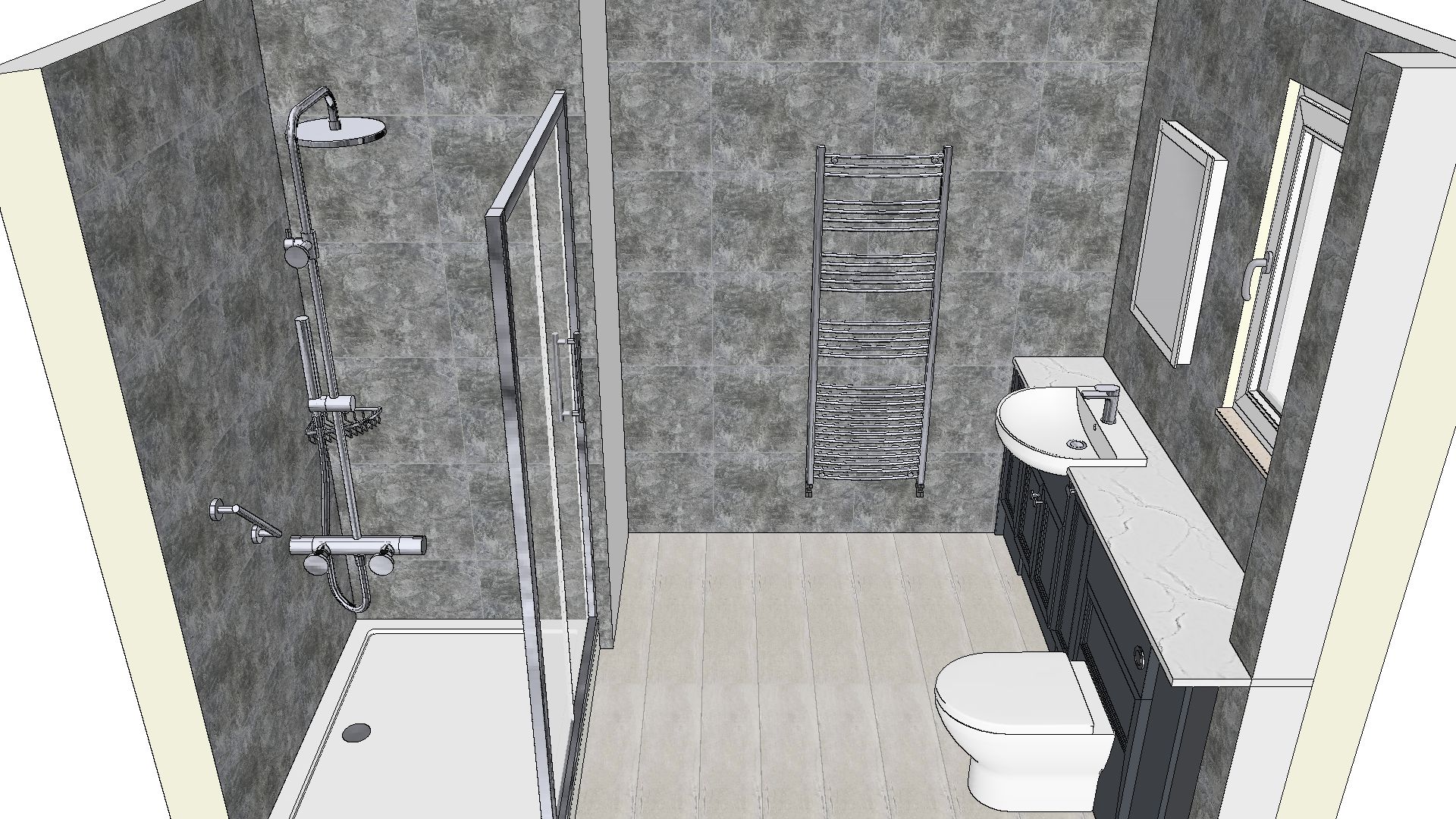 Charlcombe Homes Victory Gardens Plot 5 Ensuite Side View 2 | Total Bathrooms, Bath