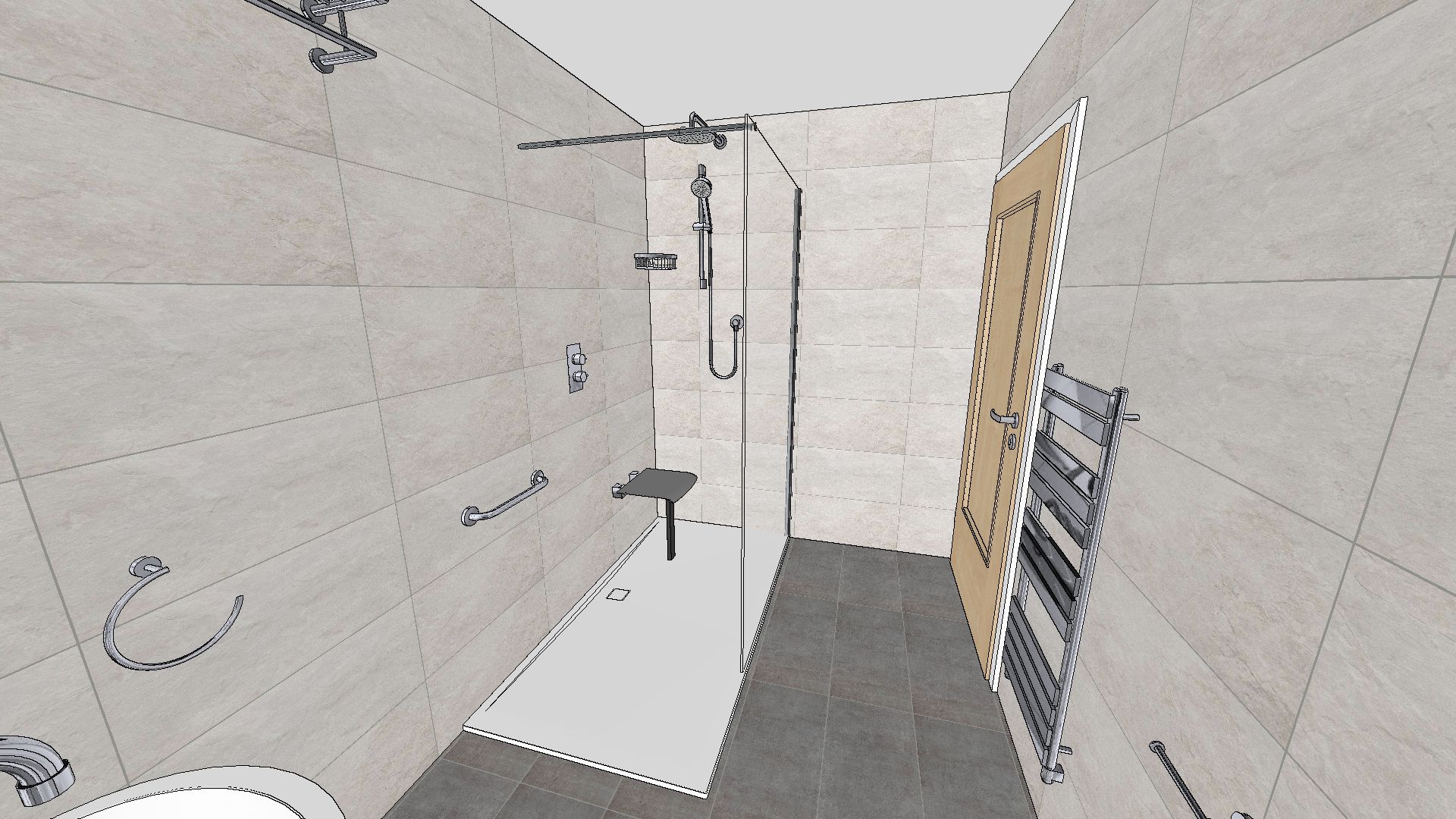 Greener Ba17Jw Ensuite Shower View | Total Bathrooms, Bath