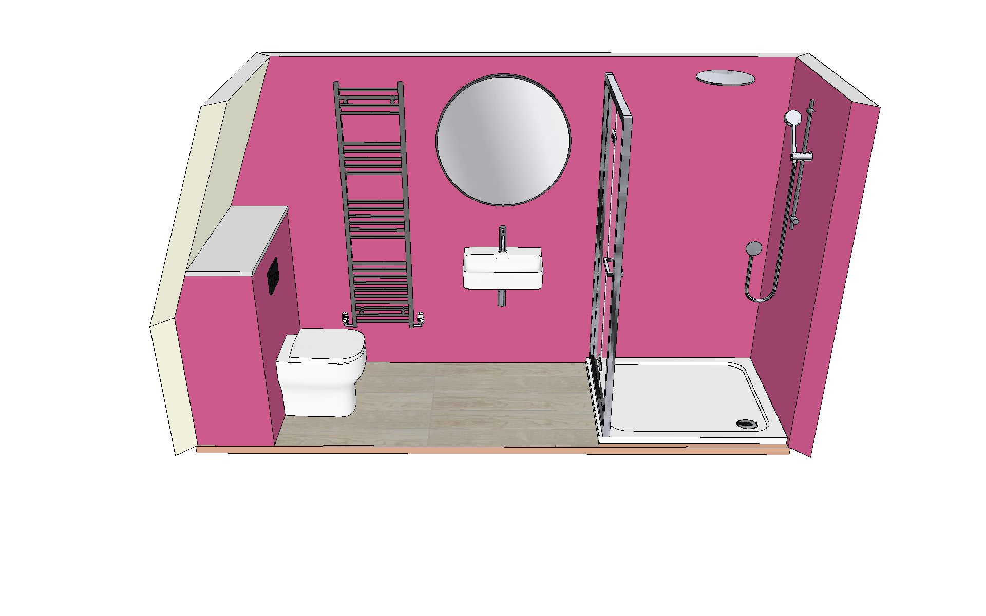 Harington Hotel Room 11 Basin View | Total Bathrooms, Bath