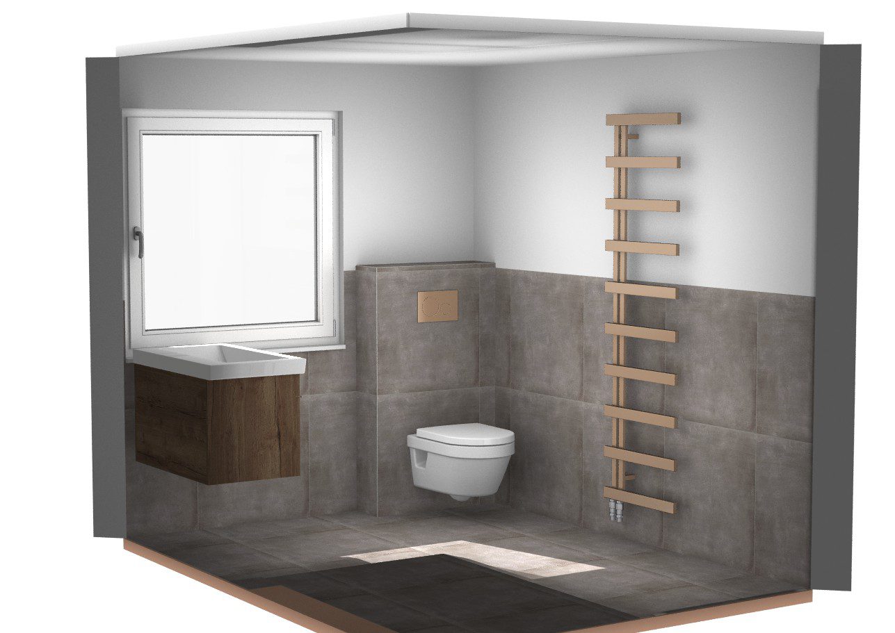 Morris Davies Main Bathroom Concept 3.5 02 B | Total Bathrooms, Bath