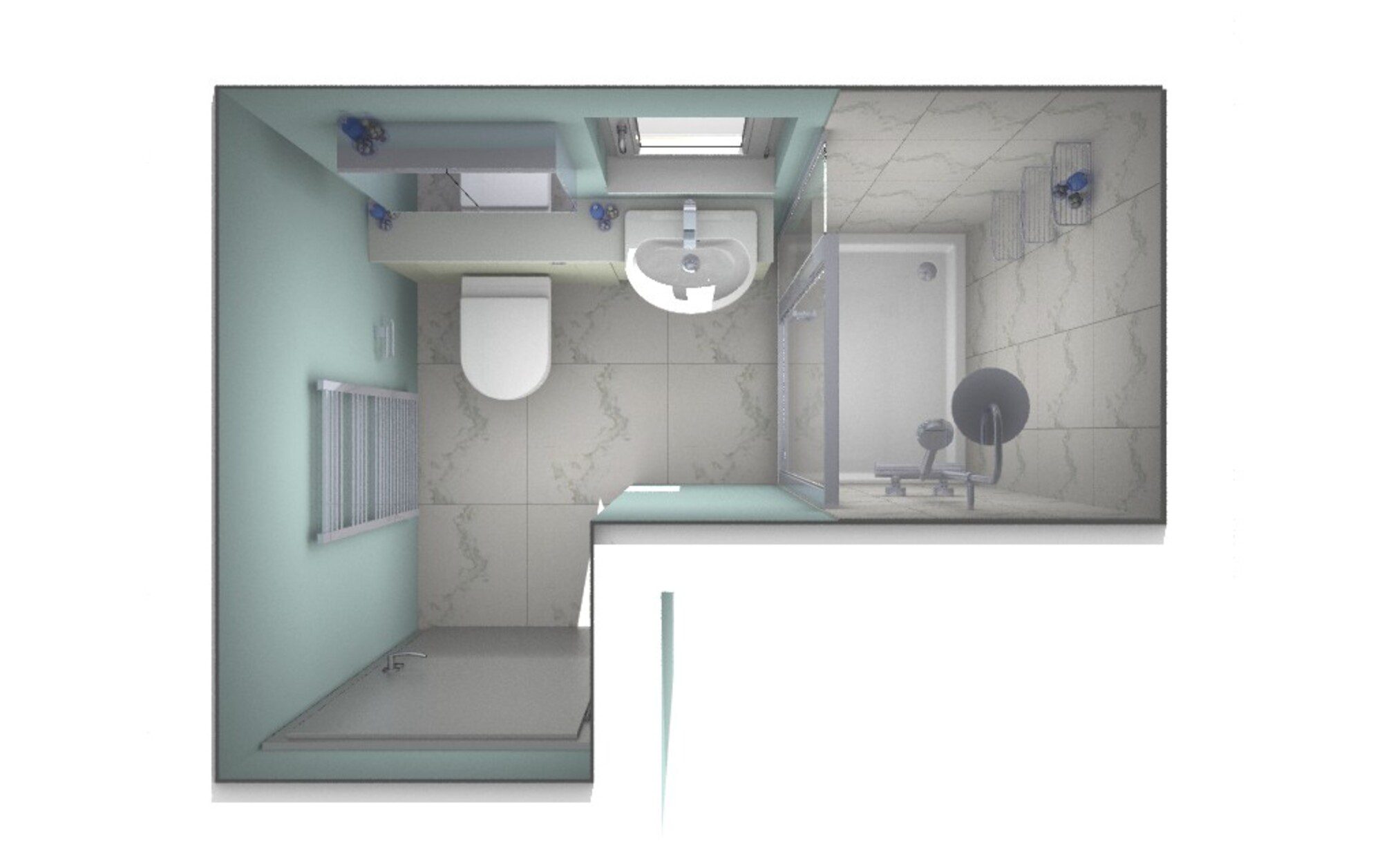 Payne Ensuite Ba1 4Lt 01 Top View | Total Bathrooms, Bath