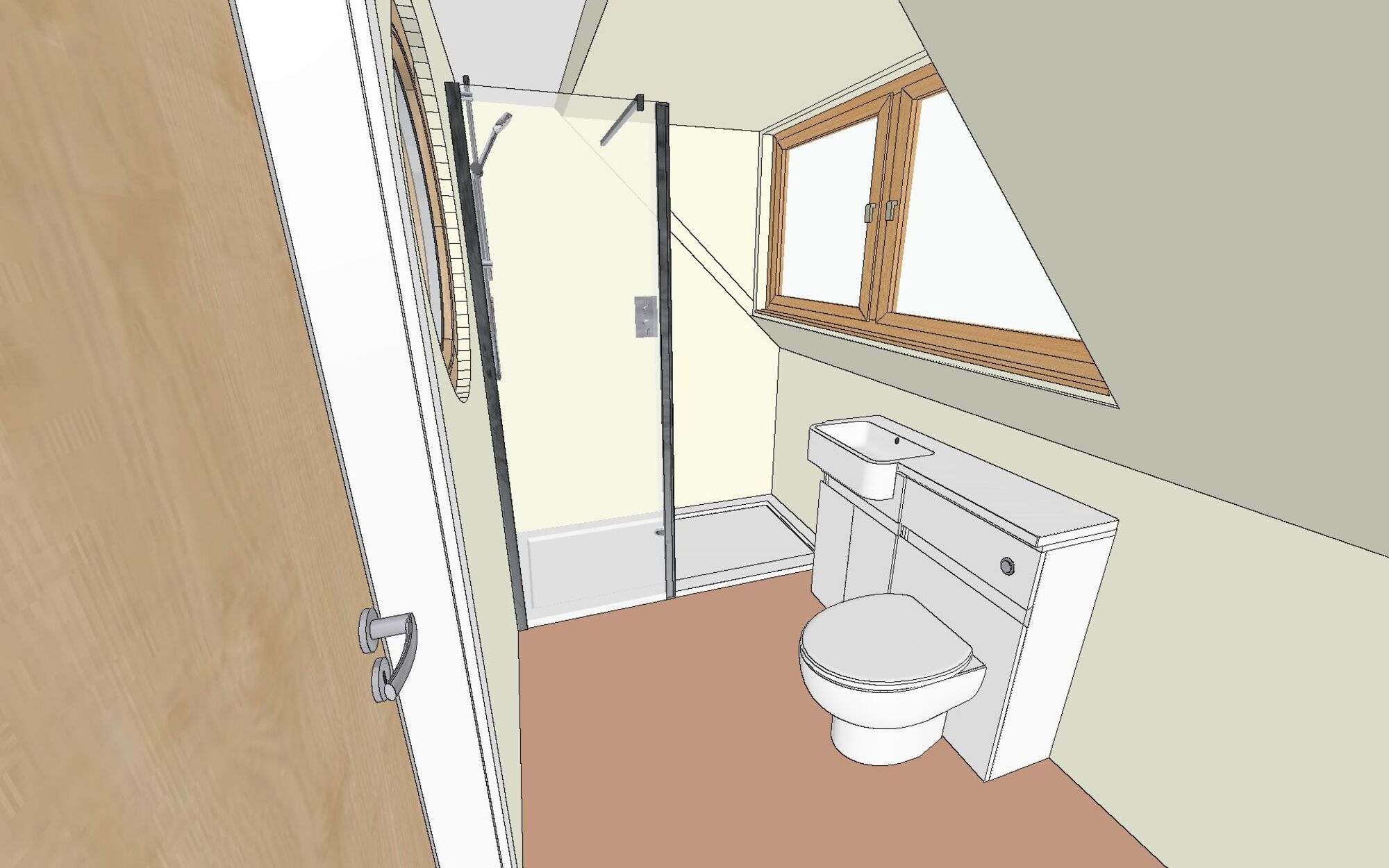 Searle Ba2 5Jq Monks Top Floor 2 Shower View | Total Bathrooms, Bath