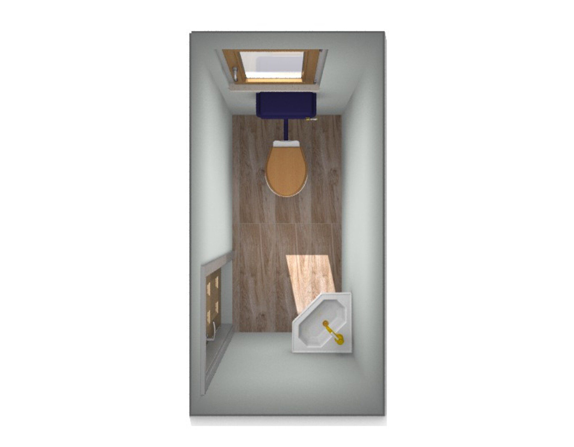 Watton Sn10 1Db Cloakroom Wc 01 Top View | Total Bathrooms, Bath