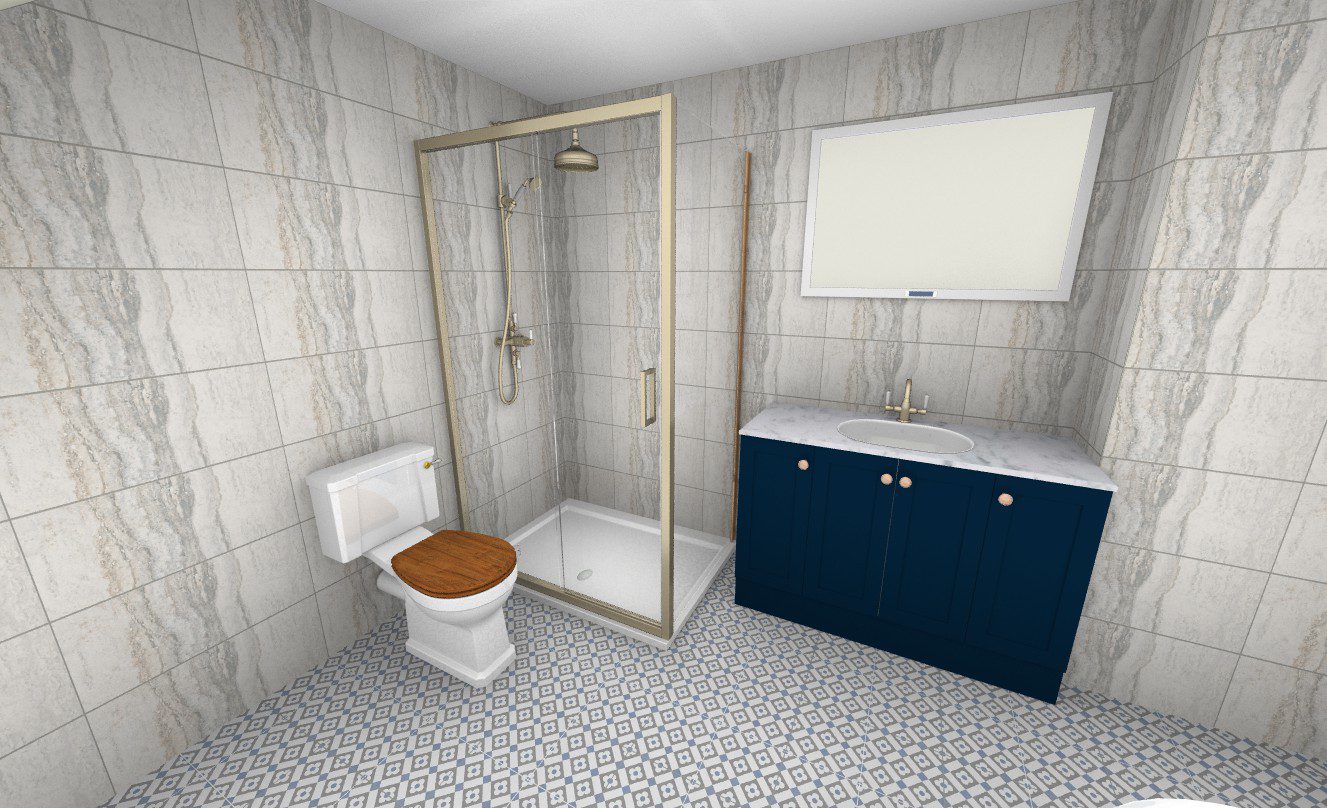 Watton Sn10 1Db En Suite 01 Basin View | Total Bathrooms, Bath