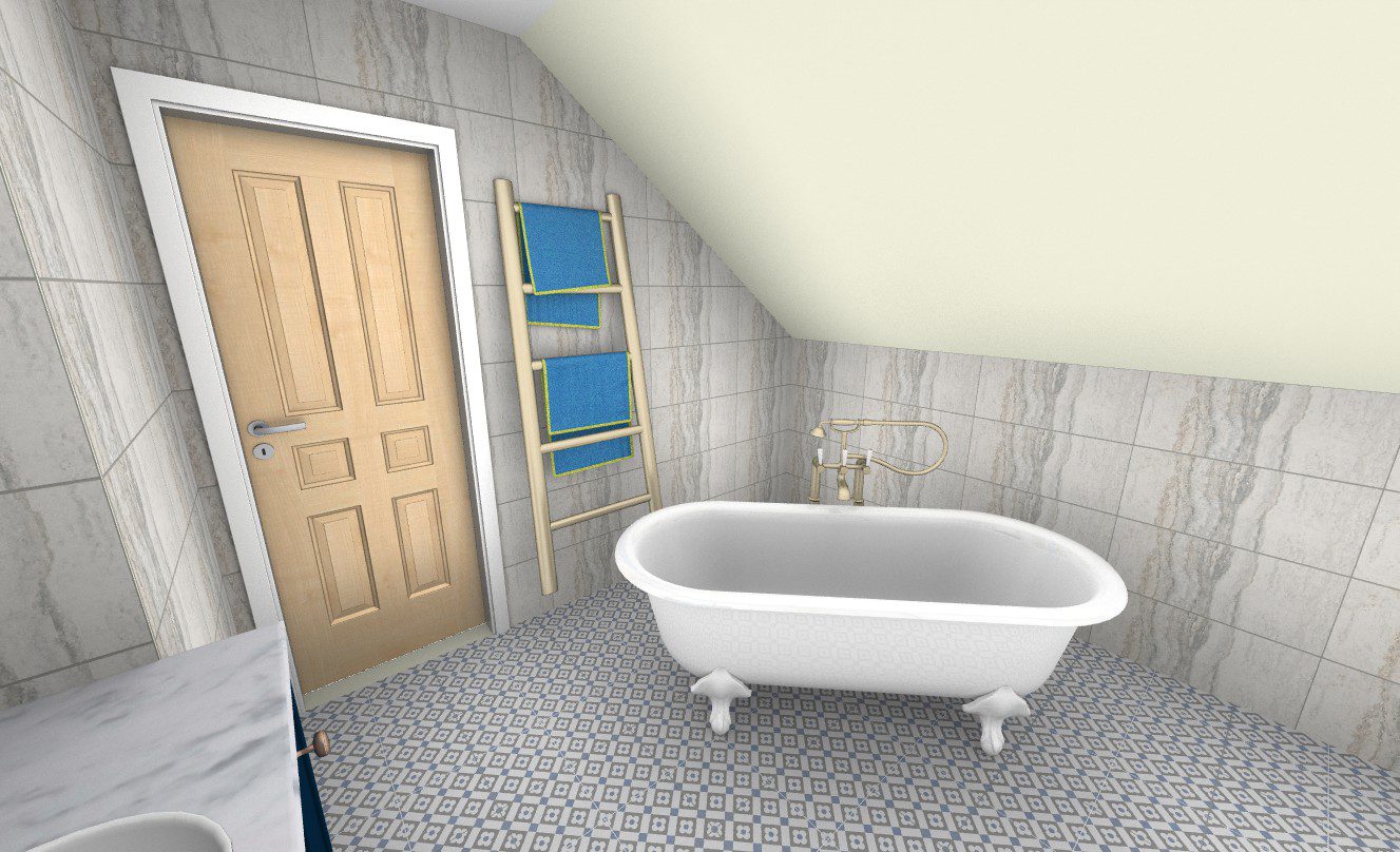 Watton Sn10 1Db En Suite 01 Bath View | Total Bathrooms, Bath