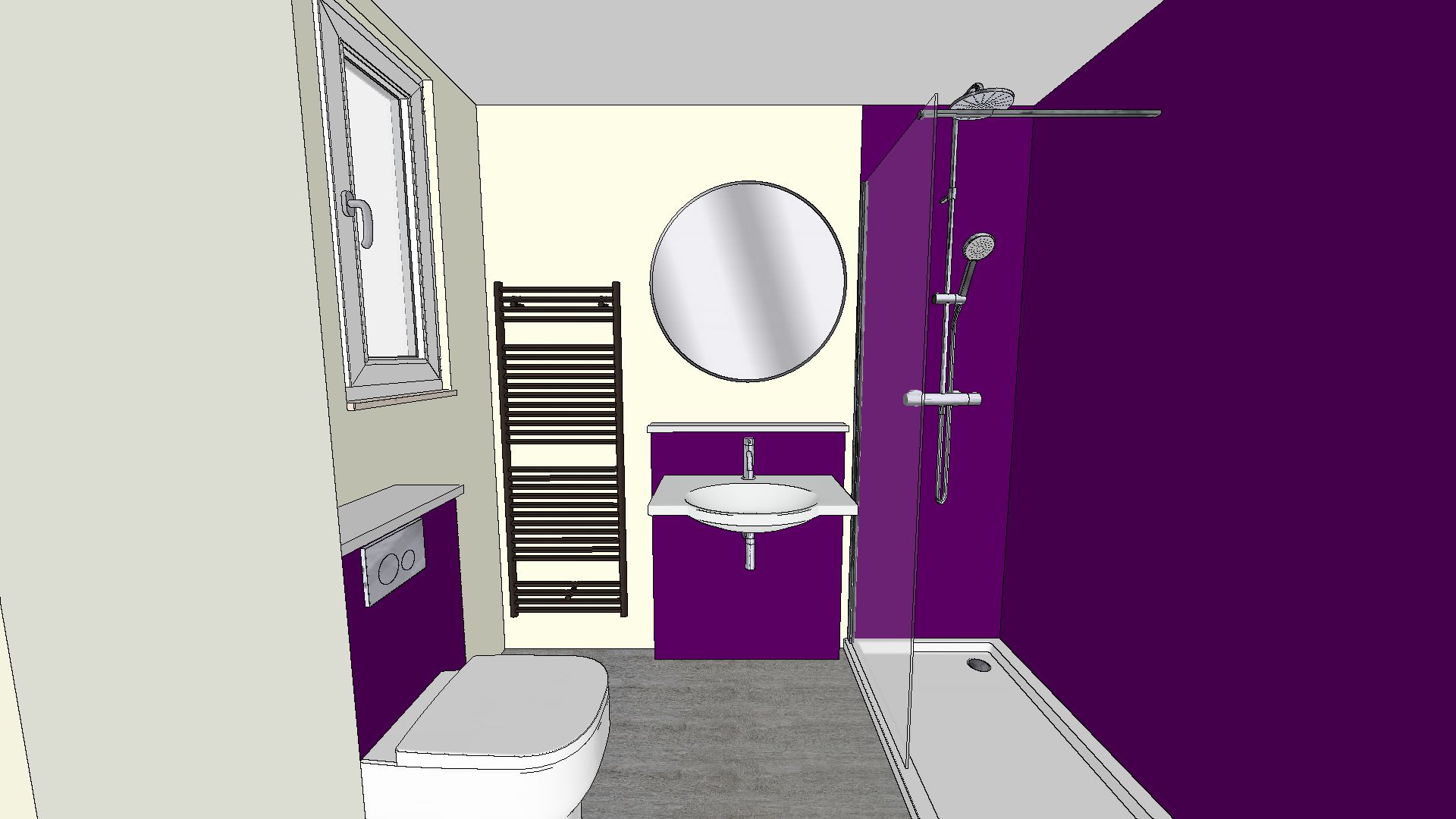 Harington Hotel Room 9 Basin View | Total Bathrooms, Bath