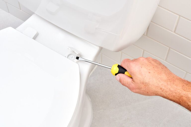 How To Fix a Wobbly Toilet Seat