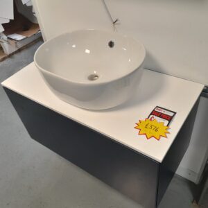 Ex-display Roper Rhodes, Vector 800mm vanity unit, worktop & bowl