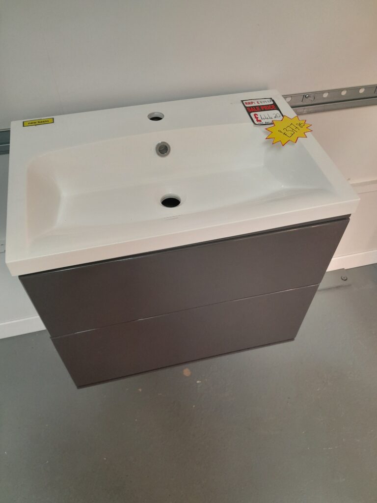Roper Rhodes, Scheme 600mm Wall Mounted Basin Unit & Isocast basin