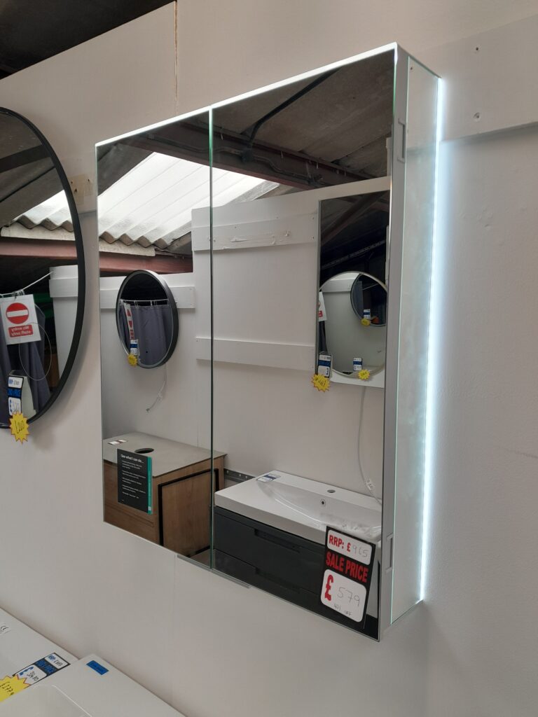 Ex-Display Hib Ether Ambient Mirror Cabinet Ether 60