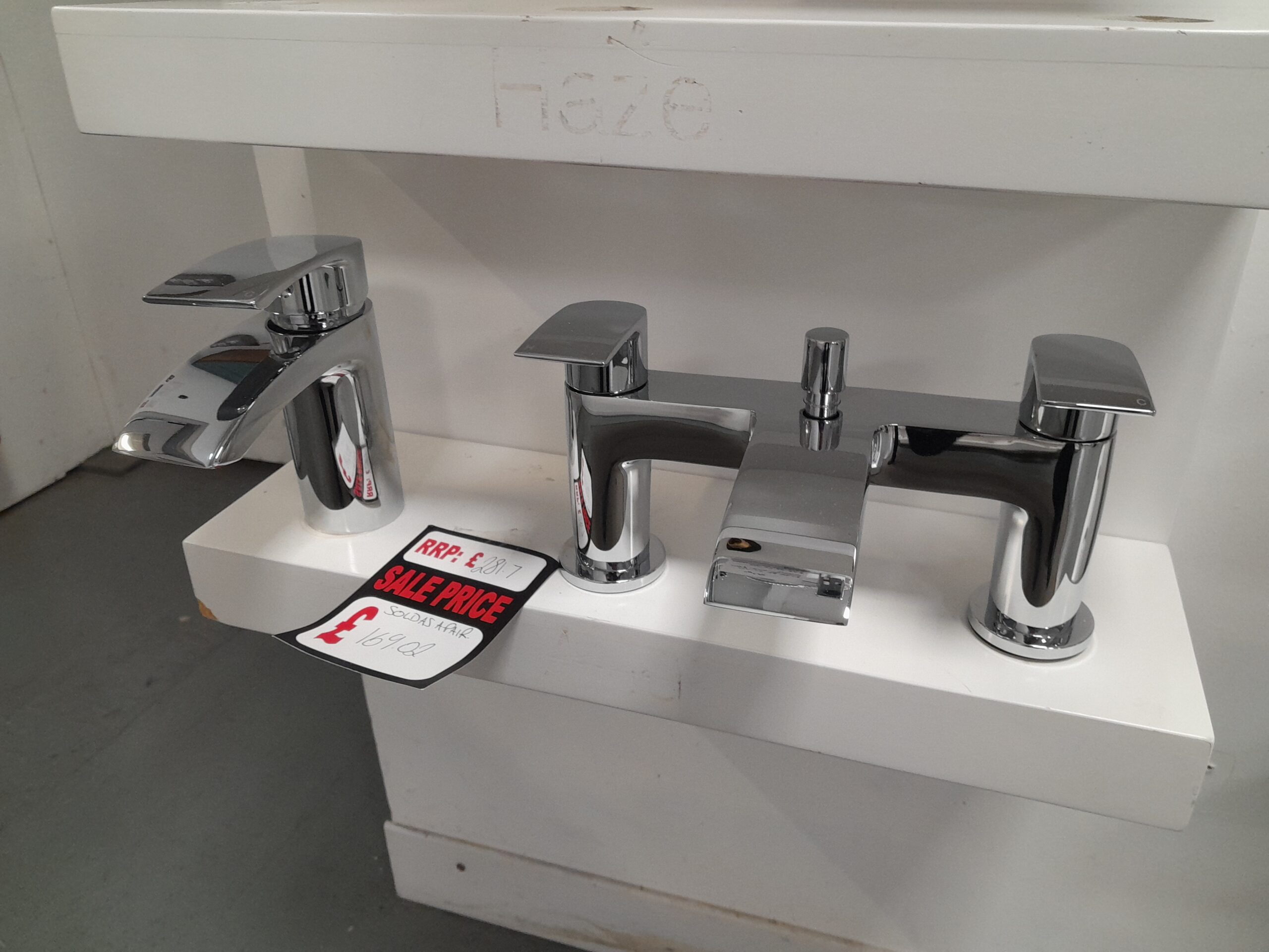 Ex-display Deva, Savvi Bath Filler & basin mixer - Image 2
