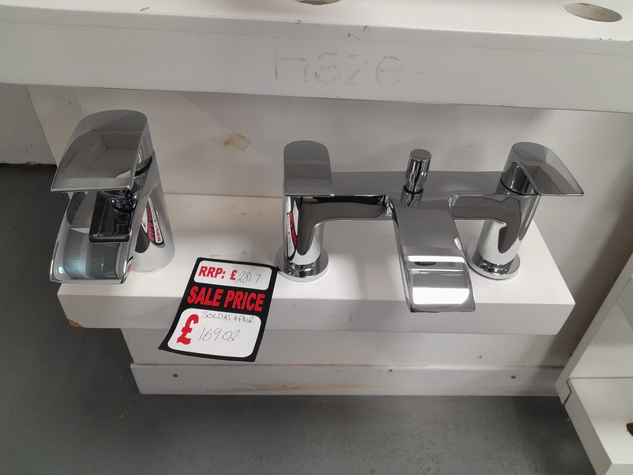 Ex-display Deva, Savvi Bath Filler & basin mixer - Image 3