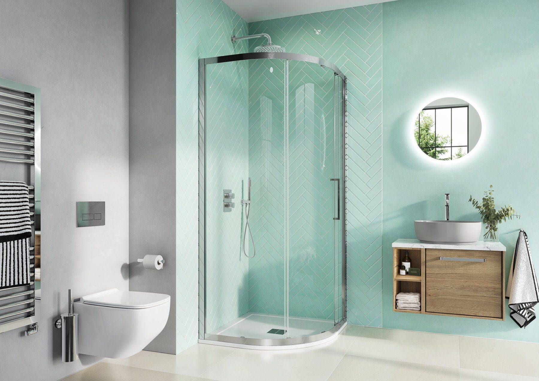 Infinity 8 Quadrant Single Door | Lead Wolf, Peterborough